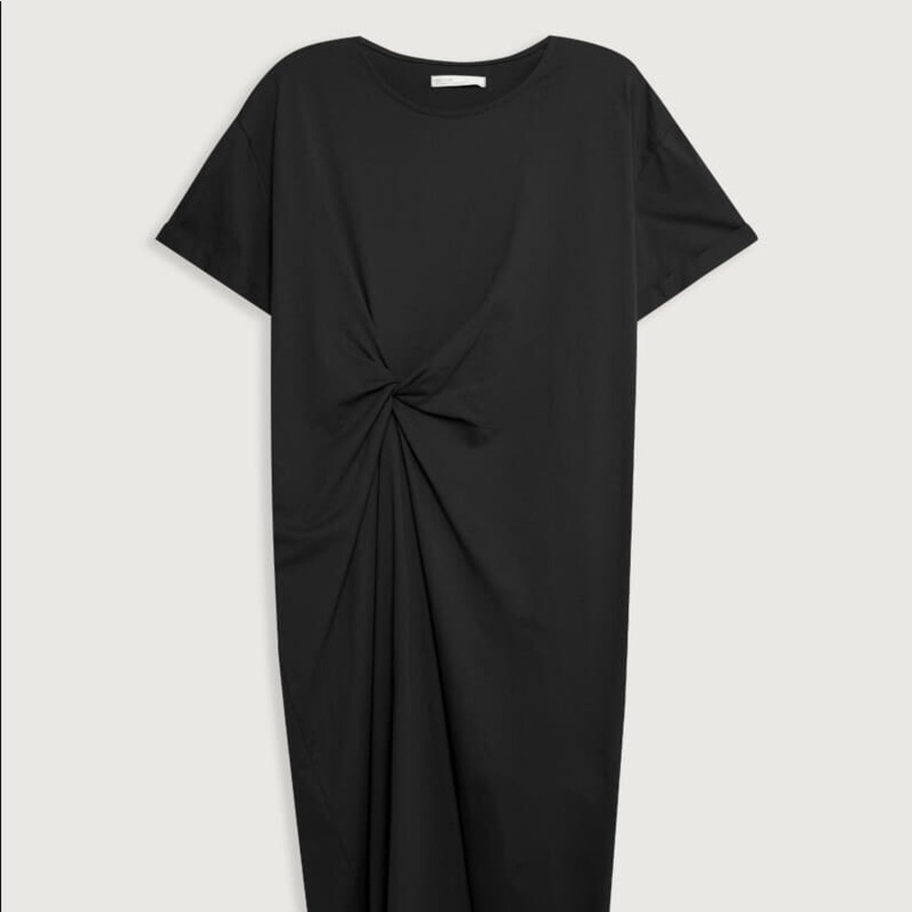 OAK + FORT Knot Slip T-Shirt Dress Size XS